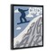 Stupell Industries Catch Big Air Snowboard Floating Frame, design by Marcus Prime